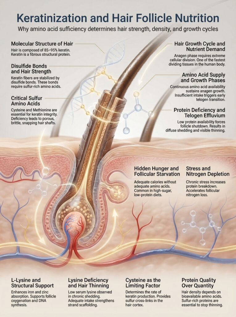 The Science of Keratinization and Follicular Nitrogen Balance