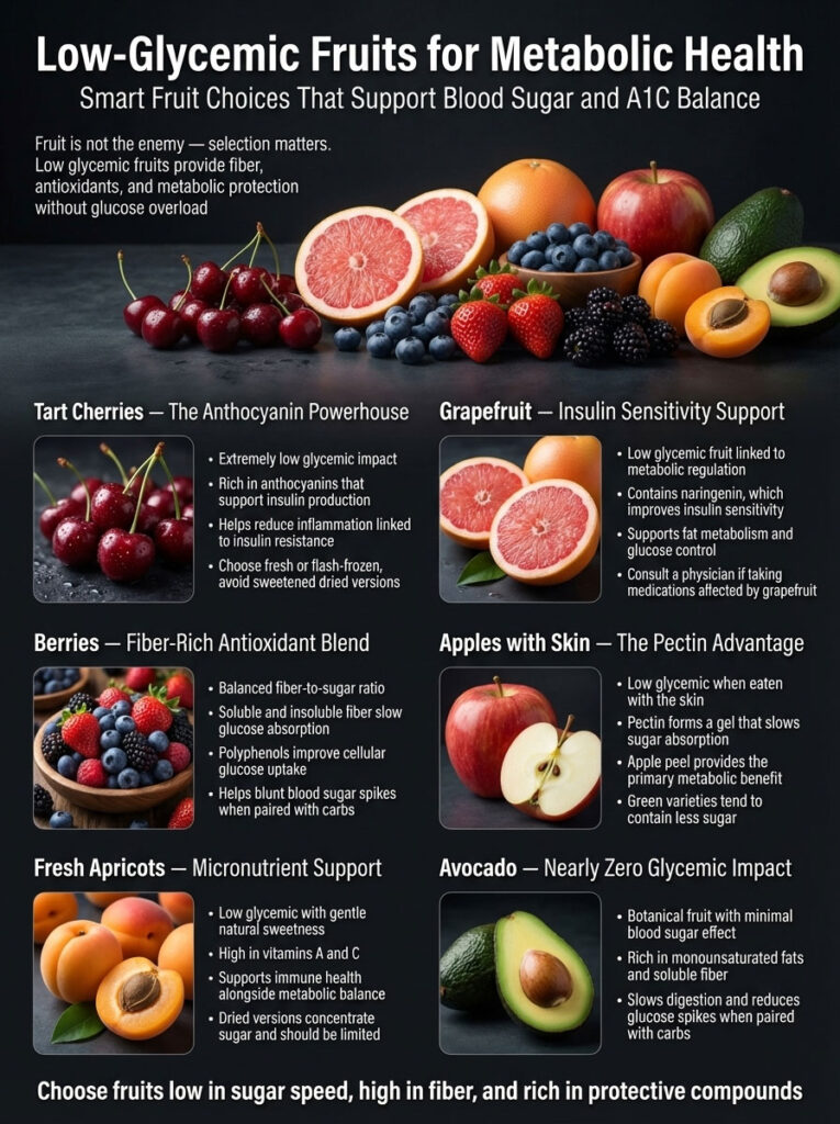 The Top 6 Low-Glycemic Fruits for Metabolic Health