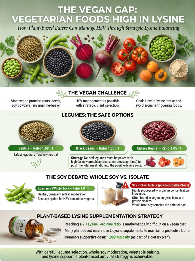 The Vegan Gap: Vegetarian Foods High in Lysine