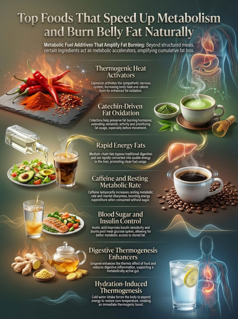 Top Foods That Speed Up Metabolism and Burn Belly Fat Naturally