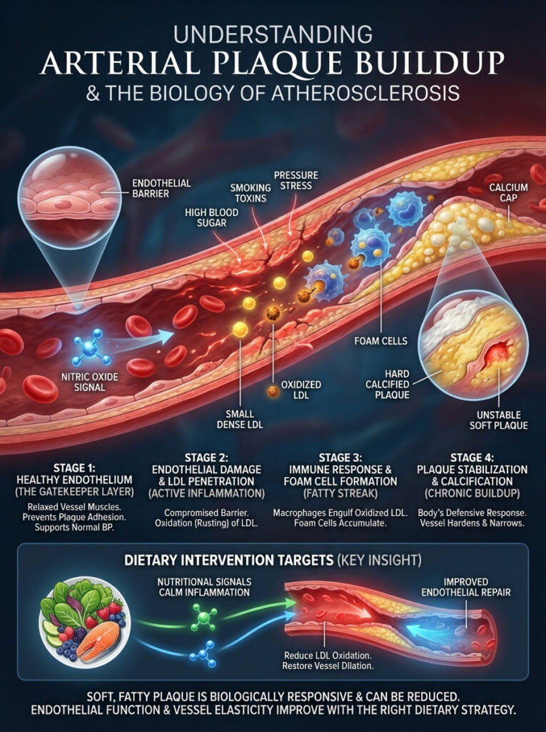 Understanding Arterial Plaque Buildup and the Biology of Atherosclerosis