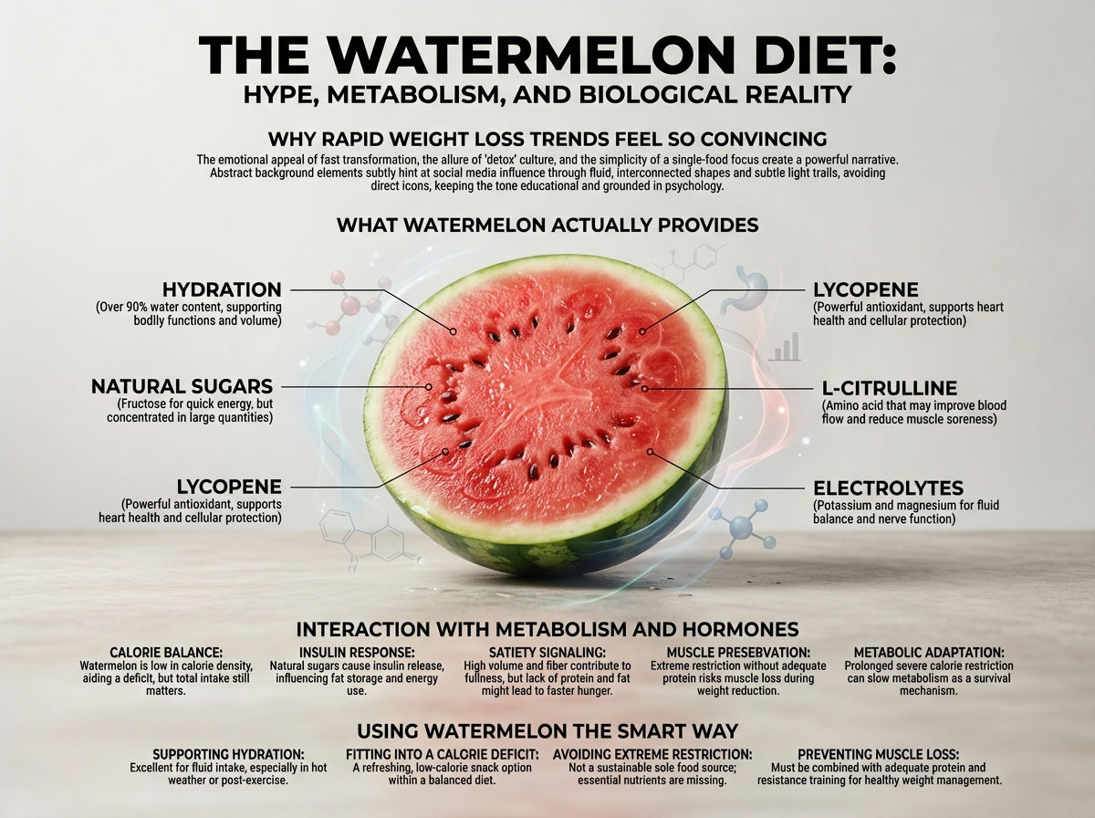 The Correlation Between Watermelon and Diet Quality