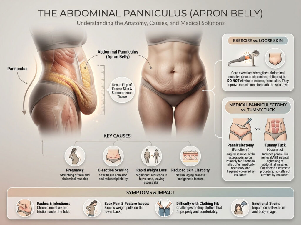 What Is Apron Belly? How To Get Rid Of An Apron Stomach?