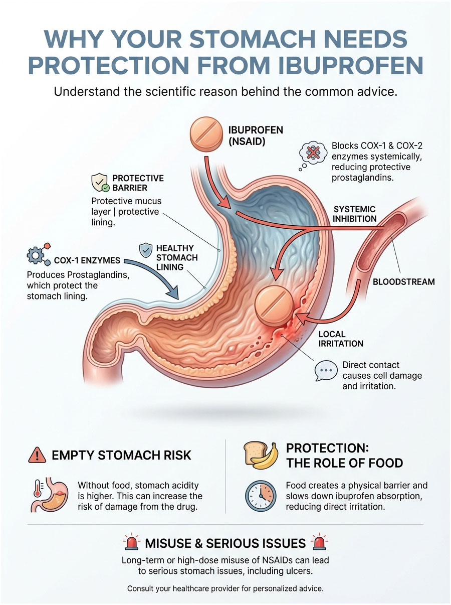 Gallery Detail: Can You Take Ibuprofen On An Empty Stomach Risks Side