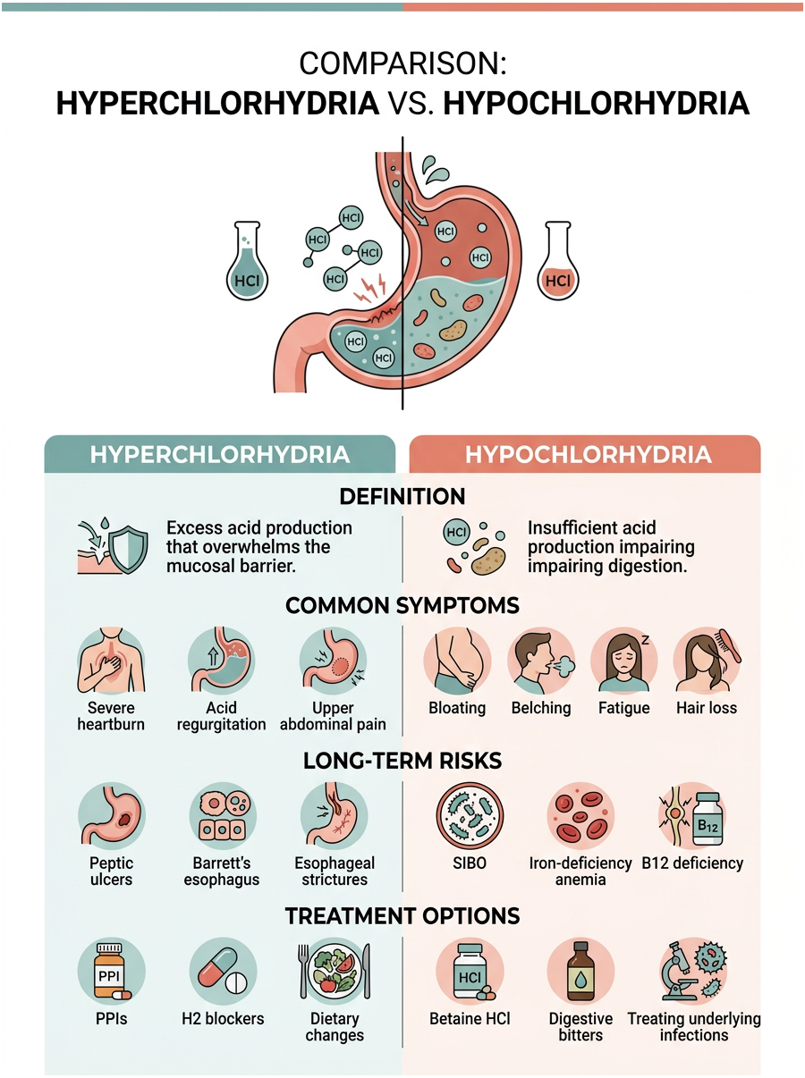 Hyperchlorhydria What Is the Role of Acid in the Stomach? A Complete Digestive Guide ...