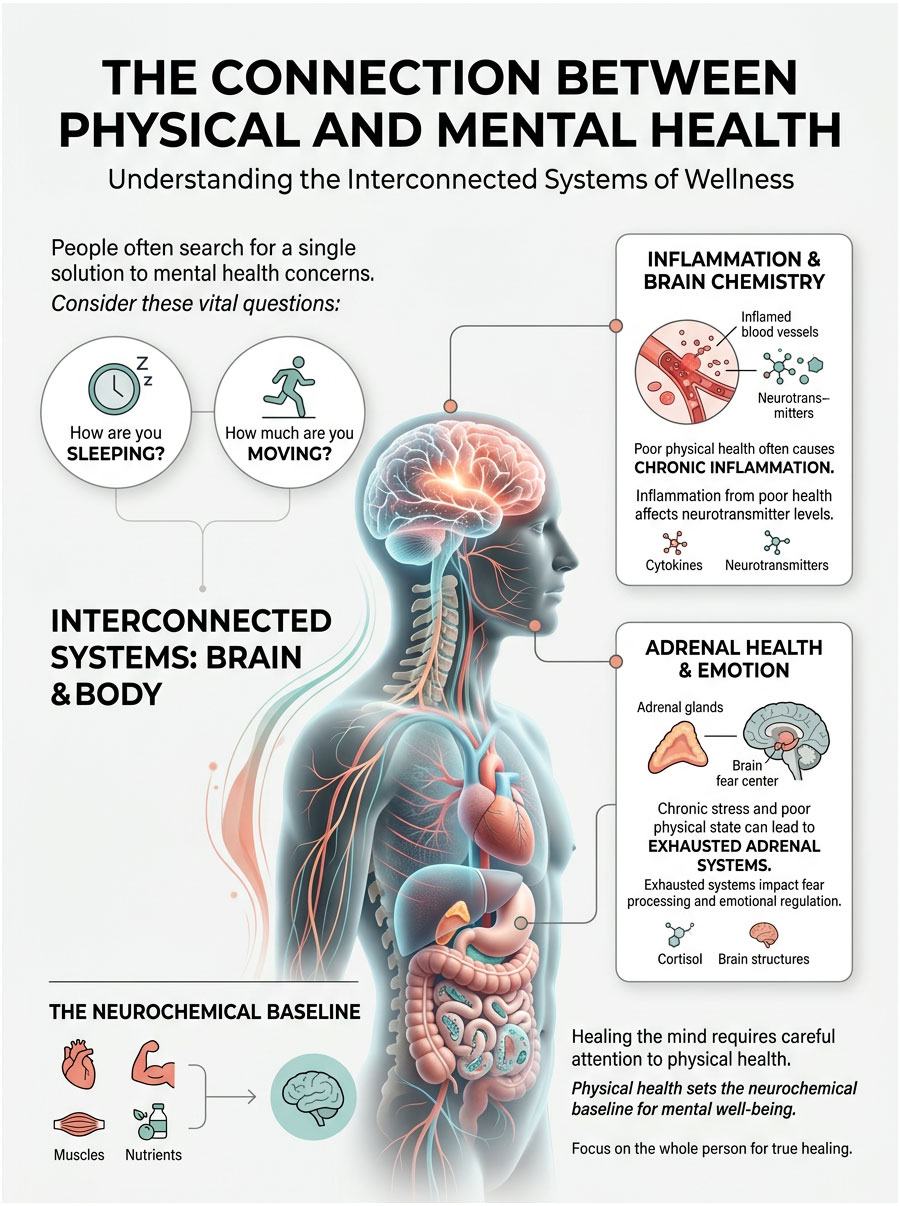 How Does Physical Health Affect Mental Health? The Clinical Science ...