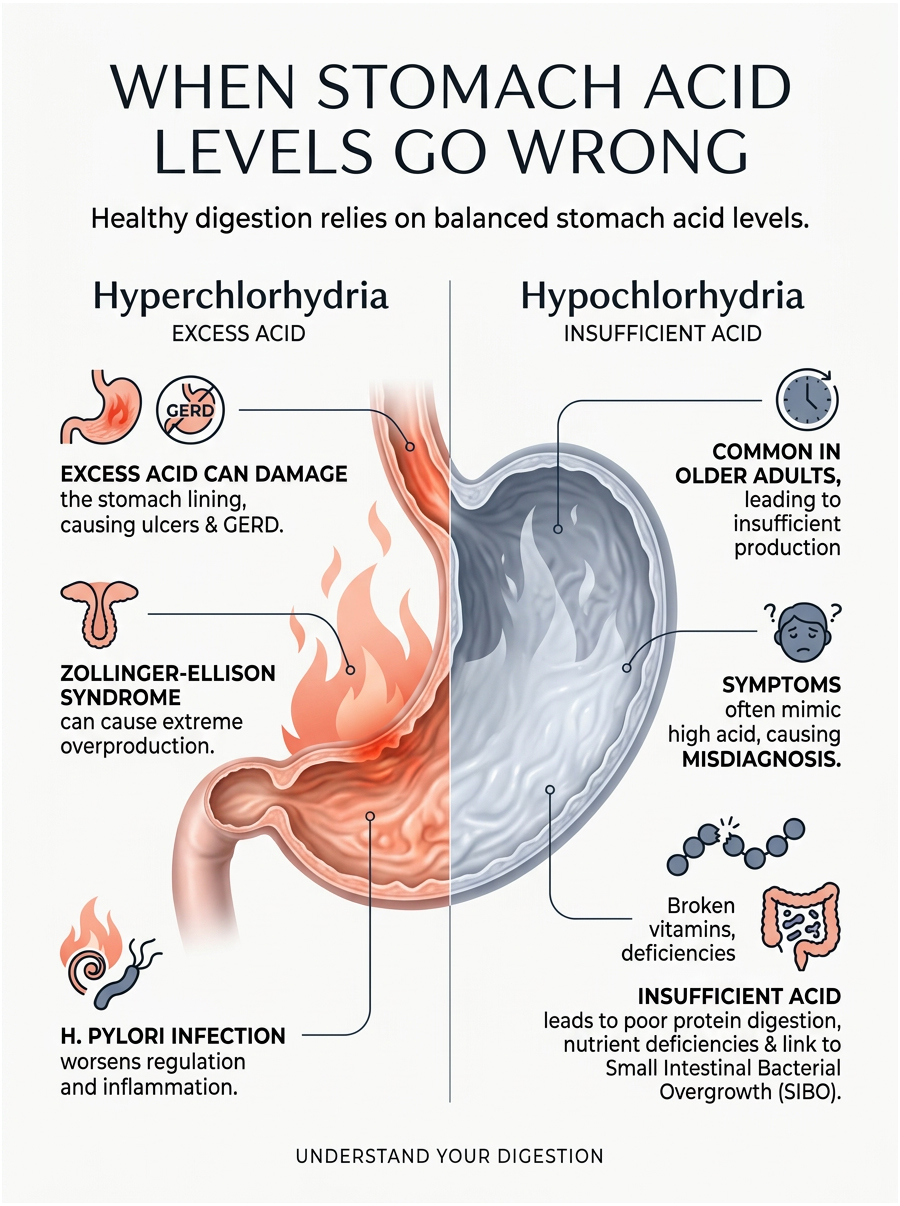 Hyperchlorhydria What Is the Role of Acid in the Stomach? A Complete Digestive Guide ...
