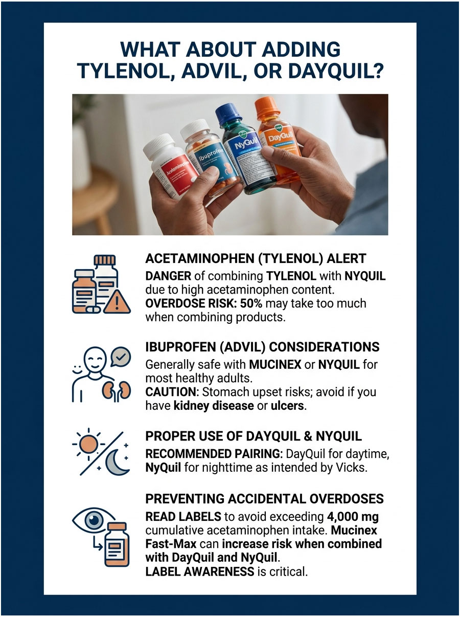 Can You Take Mucinex and NyQuil Together? Safe Guide - HealthcareOnTime