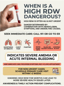 Important Rdw High RDW Blood Test: Causes, MCV Chart & Treatment Guide - HealthcareOnTime